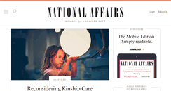 Desktop Screenshot of nationalaffairs.com